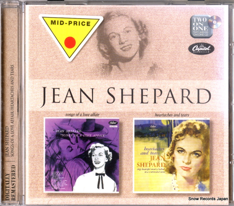 ジーン・シェパード songs of a love affair / heartaches and tears 724349685321