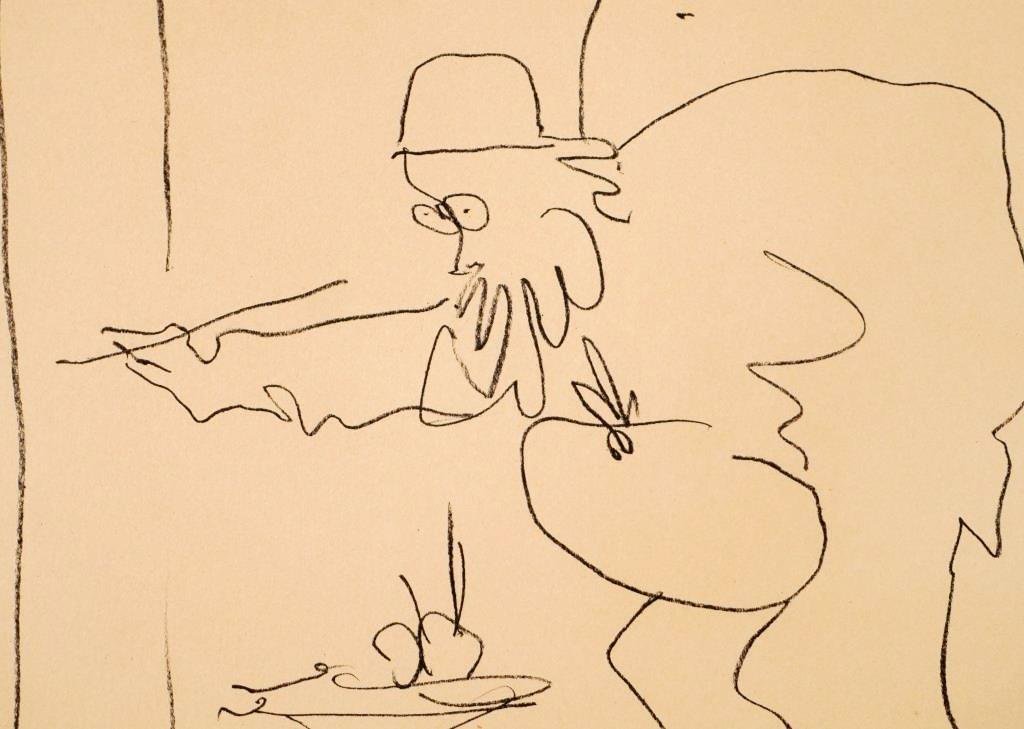 pabro* Picasso [ художник . модель ]* литография * Мали na коллекция! мир .. Takumi! популярный! рамка 