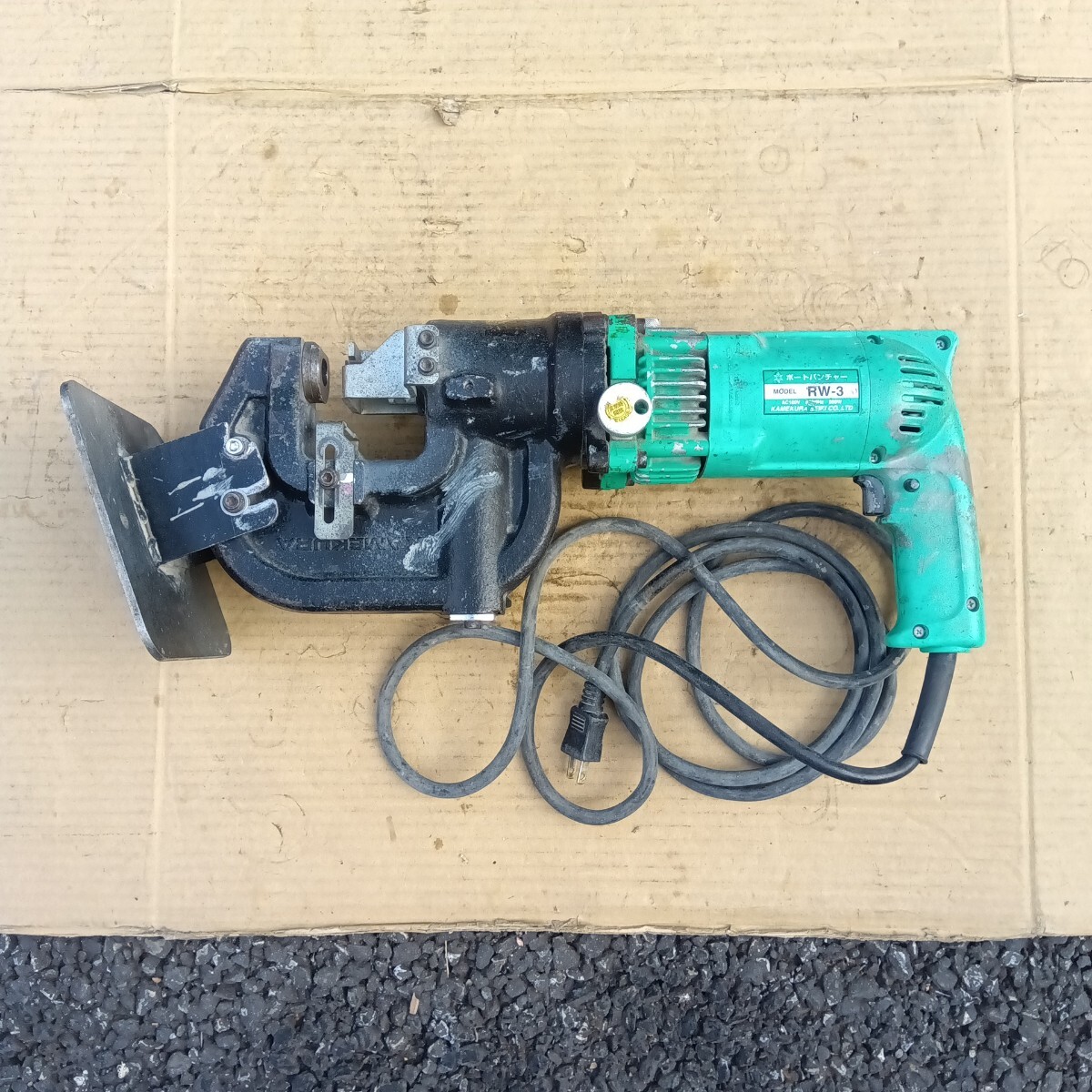 大特価!!! ☆即決59000円☆ RW-3 亀倉 カメクラ ポートパンチャー 大特価!!! ☆即決59000円☆ RW-3 亀倉 カメクラ ポートパンチャー