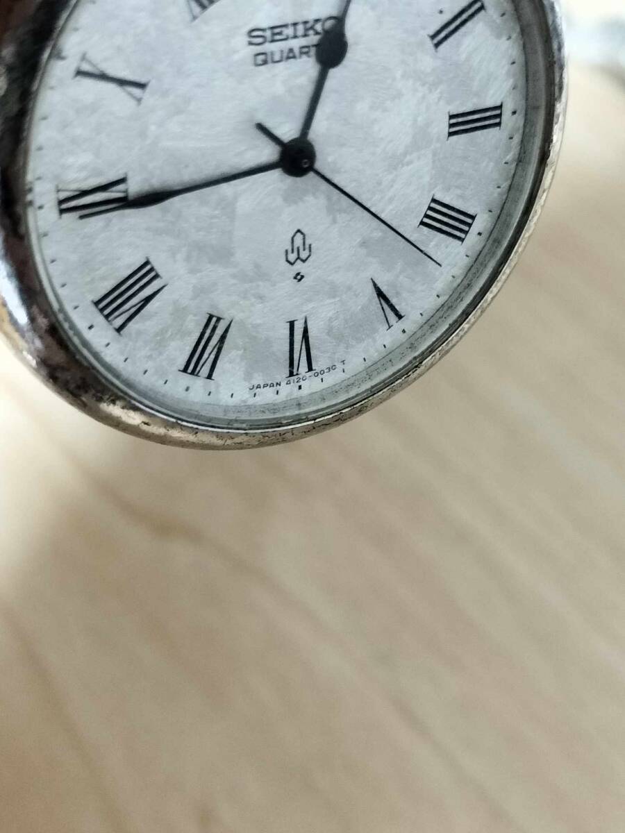 SEIKO/シルバー885 1976年製造 銀製 4120-0030 クオーツ 電池 SEIKO/シルバー885 1976年製造 銀製 4120-0030 クオーツ 電池