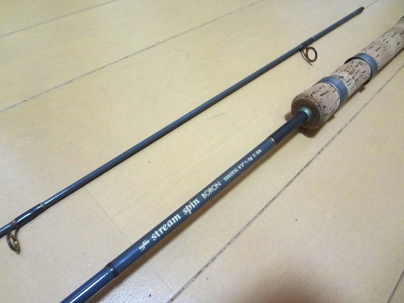 8500円 UFMウエダ ストリームスピン ボロン SS62EXL (美品 8500円 UFMウエダ ストリームスピン ボロン SS62EXL (美品