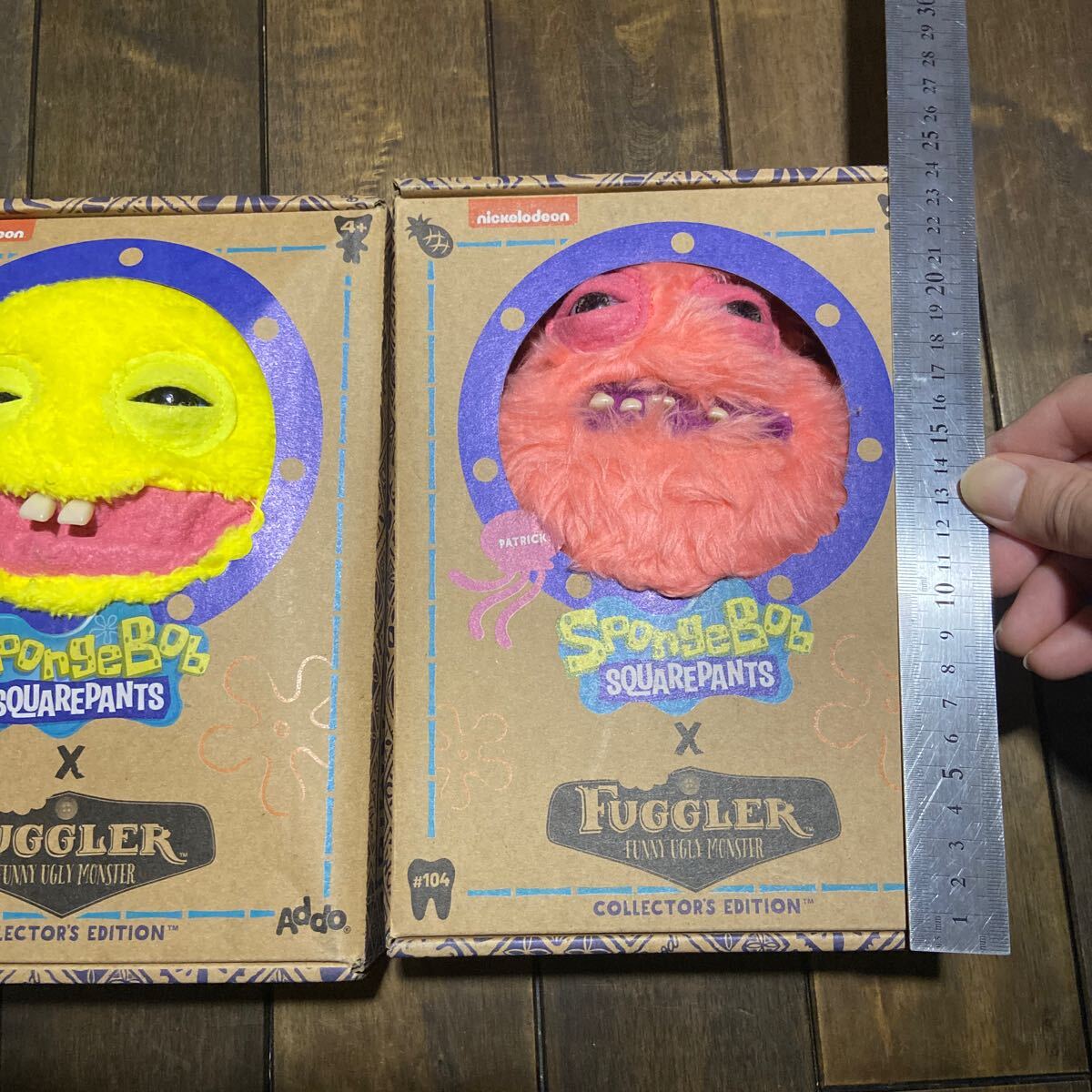 FUGGLER ファグラー ぬいぐるみ 海外限定 スポンジボブ FUGGLER ファグラー ぬいぐるみ 海外限定 スポンジボブ