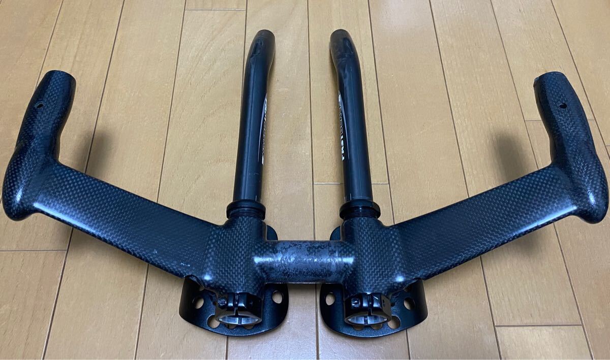 Deda kronos due 外-外420mm31 7φカーボン TTハンドル (デダ Deda kronos due 外-外420mm31 7φカーボン TTハンドル (デダ