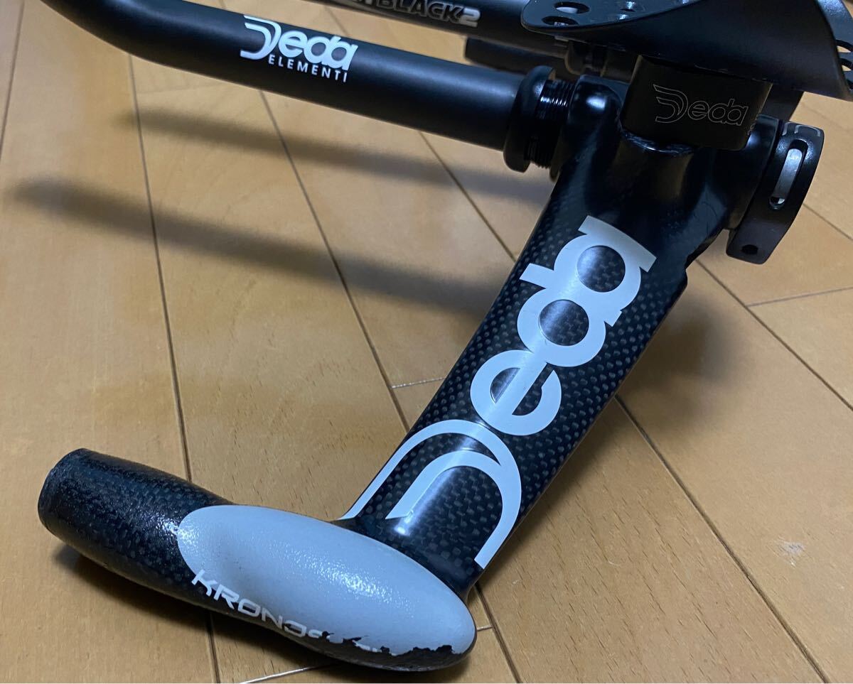 Deda kronos due 外-外420mm31 7φカーボン TTハンドル (デダ Deda kronos due 外-外420mm31 7φカーボン TTハンドル (デダ
