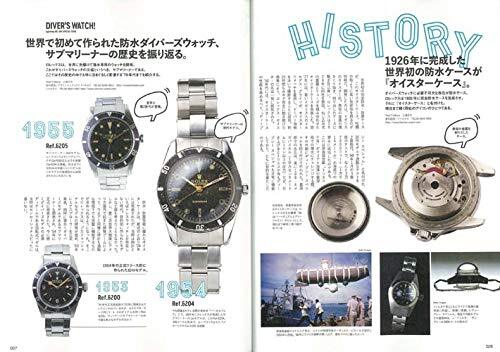 журнал Lightning/ подсветка Vol.304(2019 год 8 месяц номер )* это лето, очарование. Divers часы * Rolex * Submarine -/ принт футболка *