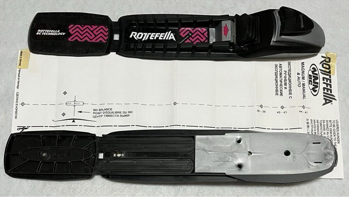 Rottefella ロッテフェラー BC-Auto ビンディング【新品未使用】 Rottefella ロッテフェラー BC-Auto ビンディング【新品未使用