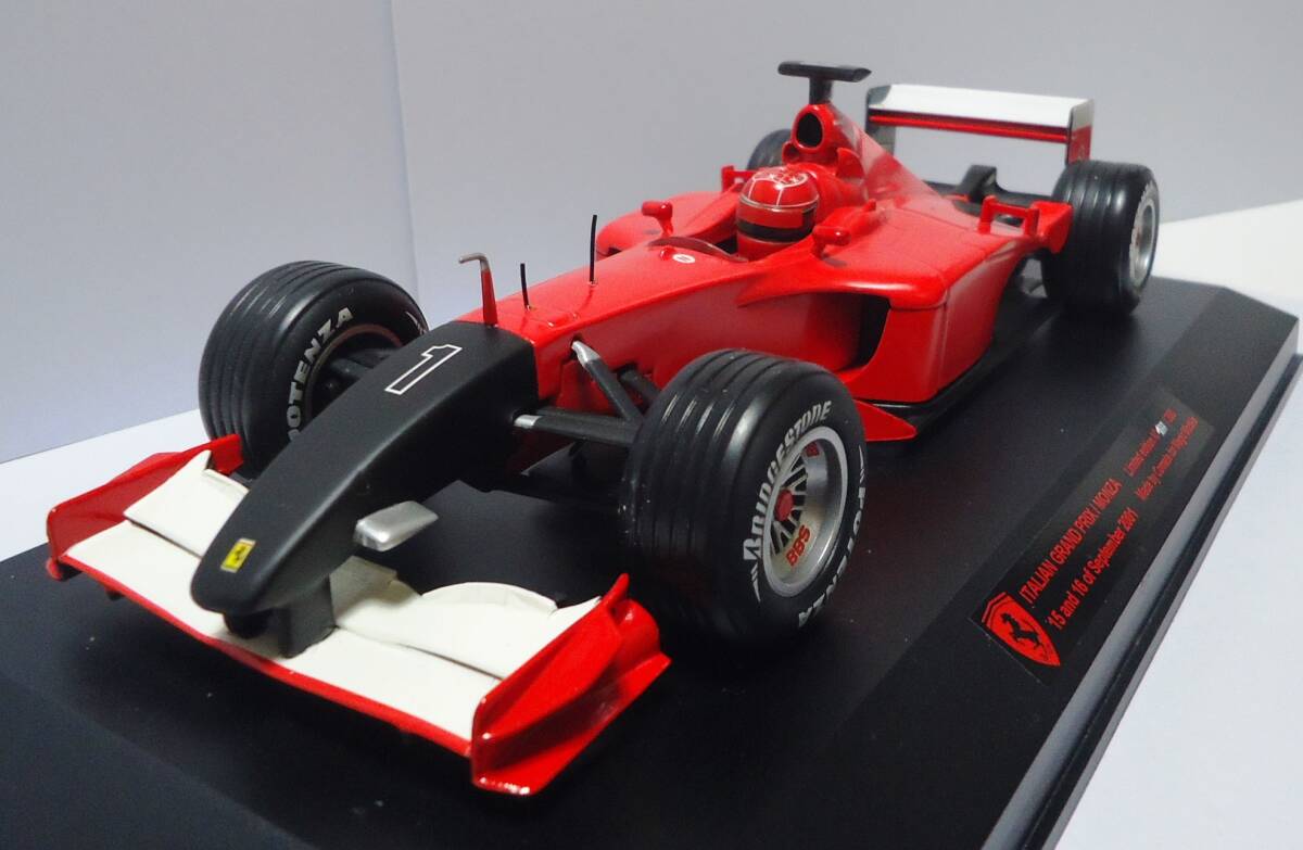 ★マジックモデルズ★1/18 2001 イタリアGP フェラーリ F2001 ミハエル シューマッハ ブラックノーズ MONZA