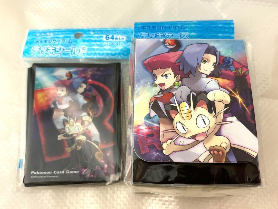 新品 未開封】 ポケモンカード ロケット団 デッキケース デッキ 新品 未開封】 ポケモンカード ロケット団 デッキケース デッキ