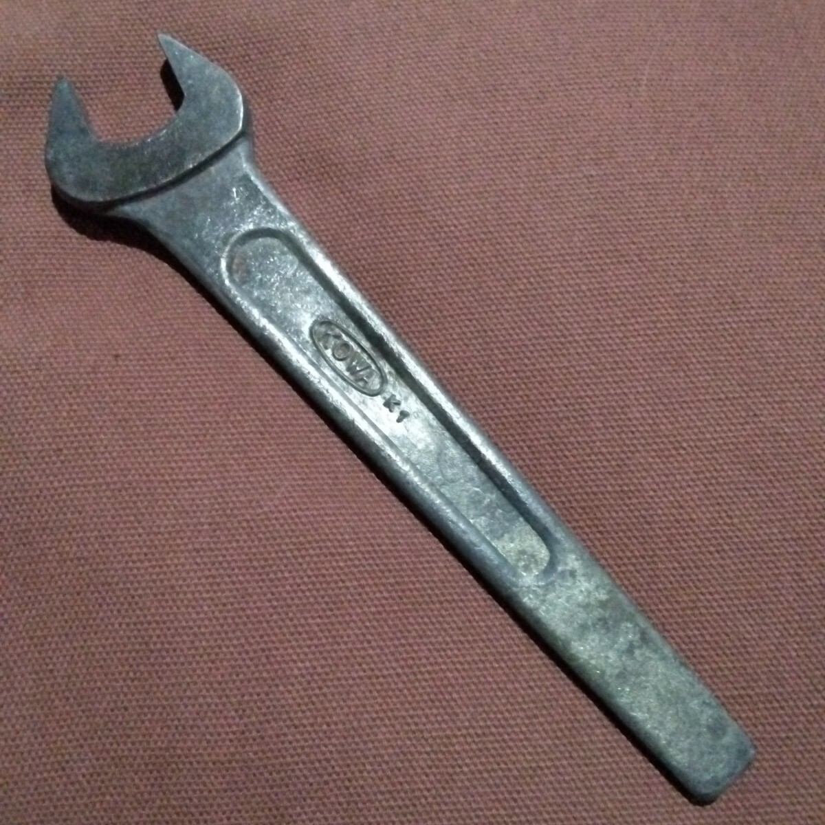  Honda loaded tool maintenance for tool one-side . wrench size inscription 17mm. old Logo HM HONDA total length 150.1mm back surface - KOWA M1 very popular!