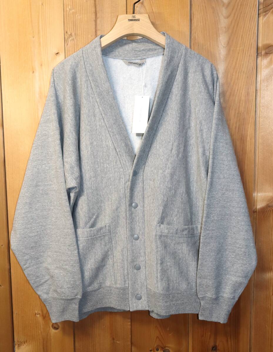 送料無料 即決【未使用】 nanamica Kodenshi Sweat Cardigan (M 送料無料 即決【未使用】 nanamica Kodenshi Sweat Cardigan (M