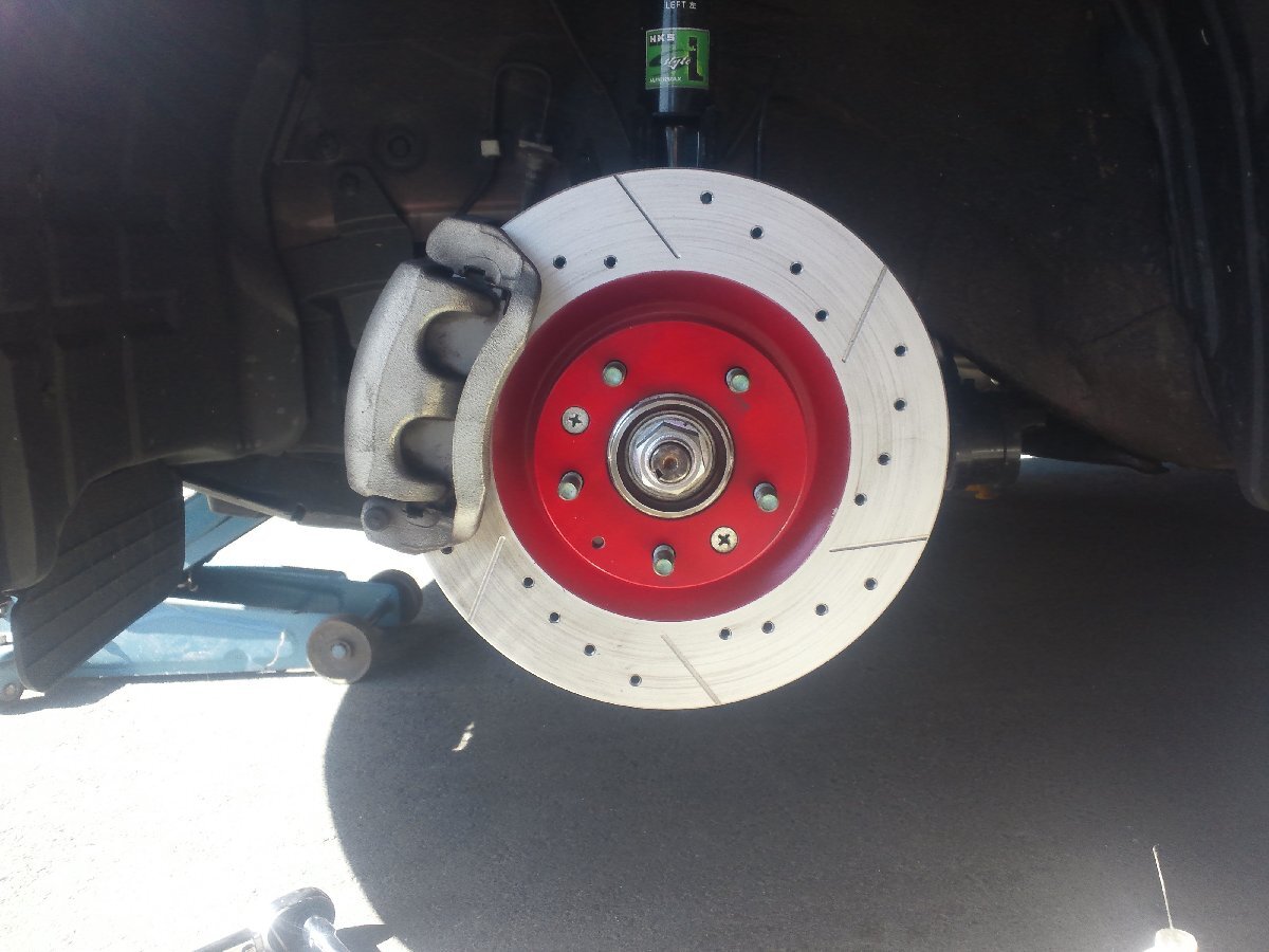 VOING DS4 キャリィ/エブリィ DA64W 05/08~ フロント スリット ドリルド ブレーキローター_画像5