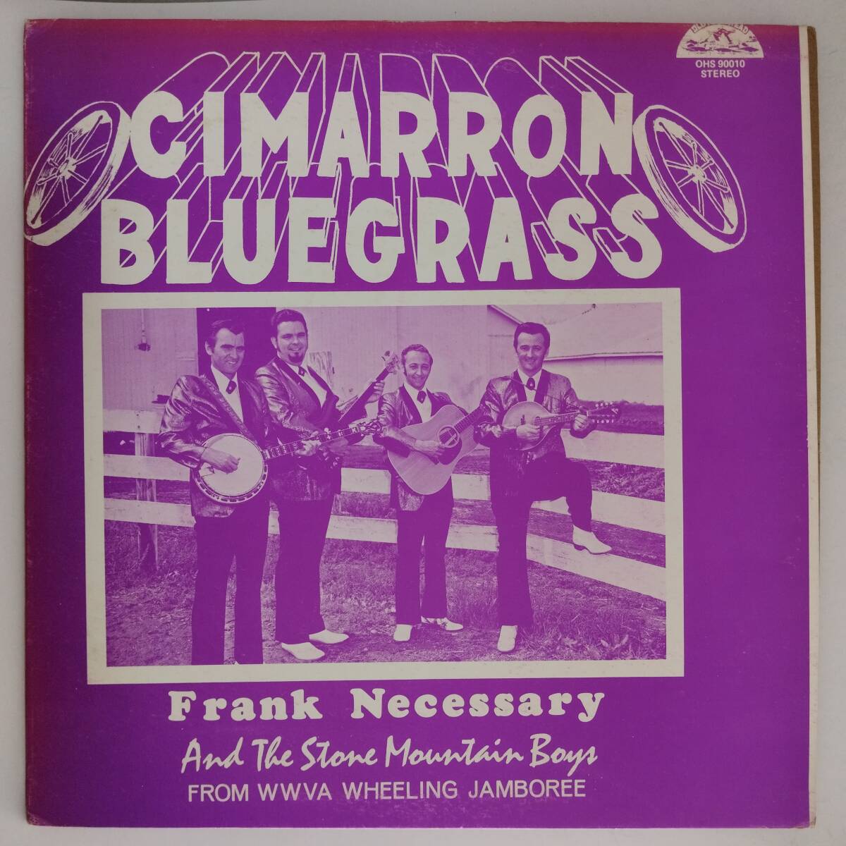 良盤屋◆LP◆【米 輸入盤】フランク・ネセサリー☆Frank Necessary & The Stone /Mountain Boys/Cimarron Bluegrass◆Bluegrass◆P-5066