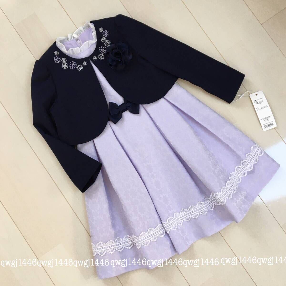 新品 waltz by BEAMS DESIGN アンサンブルスーツ 3点セット 120cm フォーマルワンピース 卒園式 入学式 発表会 女の子 キッズ ビームス 新品 waltz by BEAMS DESIGN アンサンブルスーツ 3点セット 120cm フォーマルワンピース 卒園式 入学式 発表会 女の子 キッズ ビームス