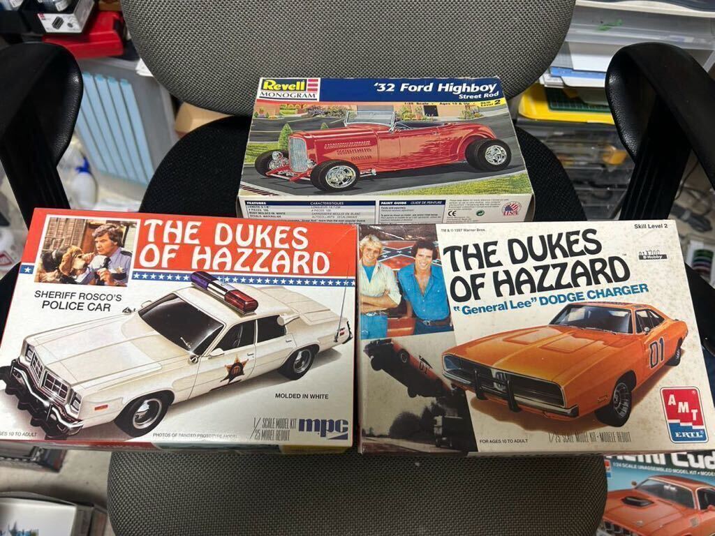 商品説明① 1/25 AMT MPC Revell The Dukes of Hazzard 爆走！デューク　他ポリスカー　Ford Highboy 送料全国990円　他出品あり