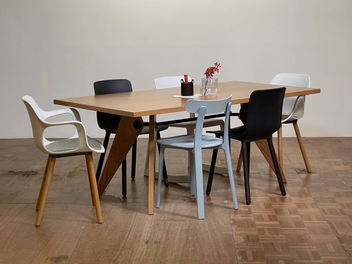 od0288.|Jean Prouve TABLE S.A.M Bois SOLVAY ダイニング od0288.|Jean Prouve TABLE S.A.M Bois SOLVAY ダイニング