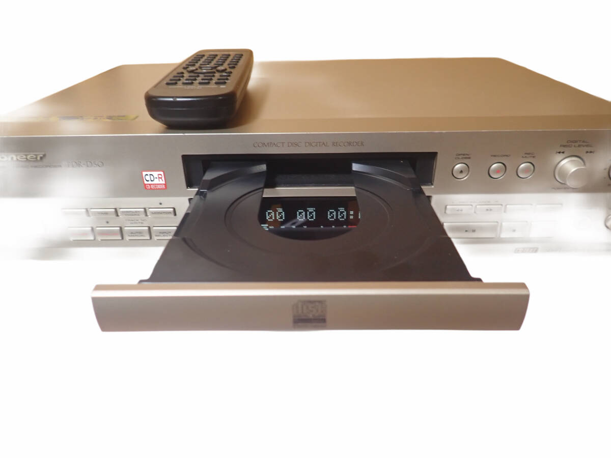 Pioneer PDR-D50 CDレコーダー 2006年 リモコン付 ジャンク Pioneer PDR-D50 CDレコーダー 2006年 リモコン付 ジャンク