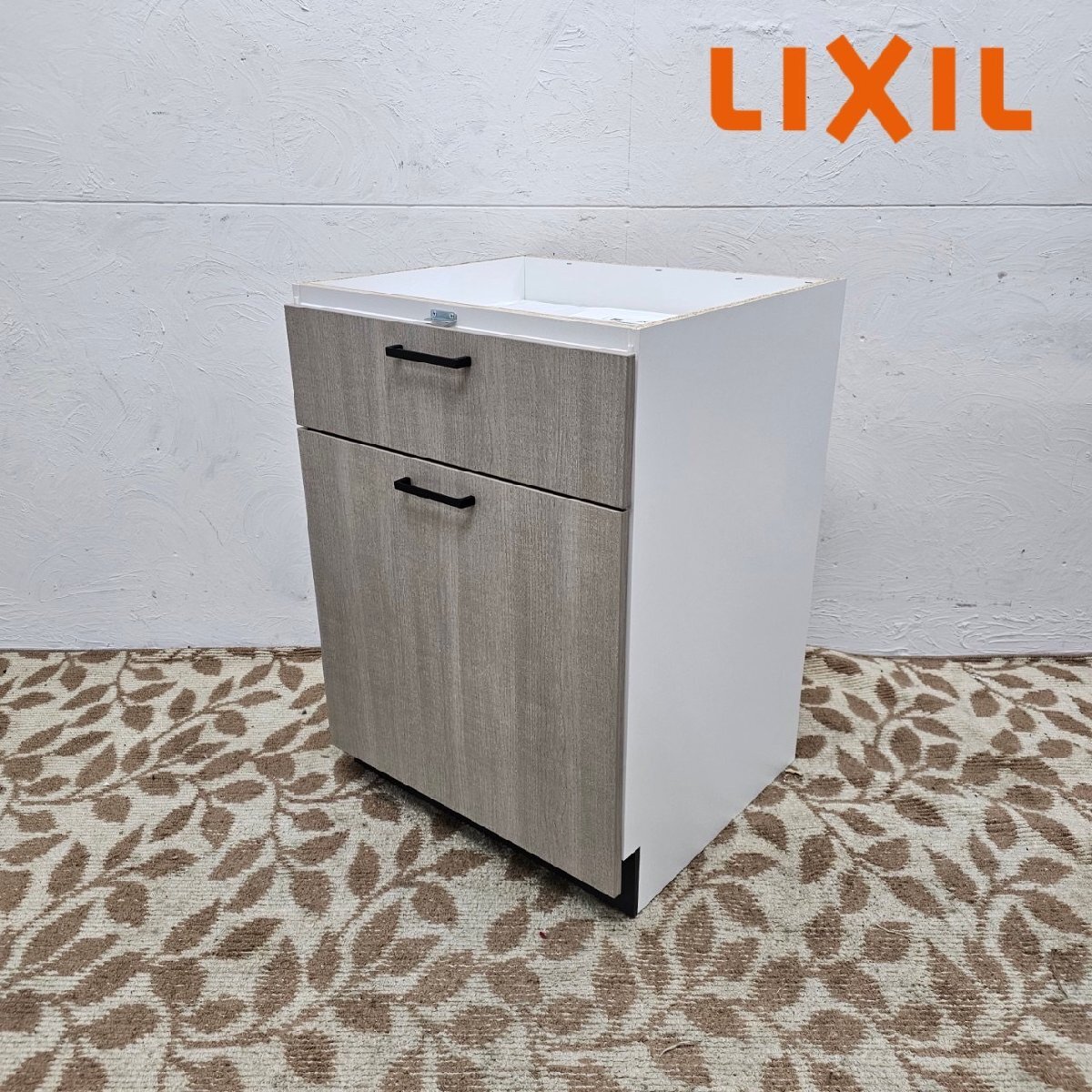 LIXIL リクシル シエラS21 キャビネット TATD0060BBIJ2BN フロアキャビネット 60cm幅 キッチン 未設置/C7070