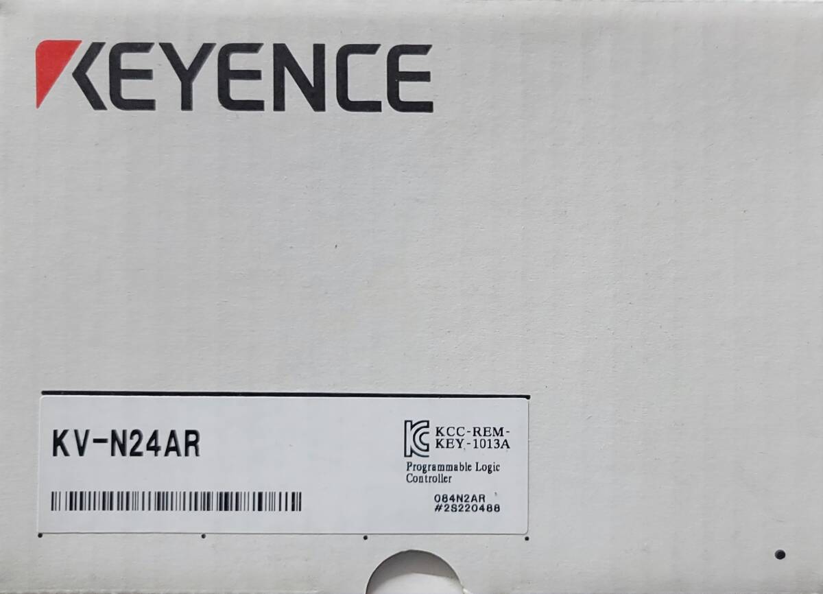 KEYENCE KV-N24AR 新品未開封 PLC プログラマルコントローラー KEYENCE KV-N24AR 新品未開封 PLC プログラマルコントローラー