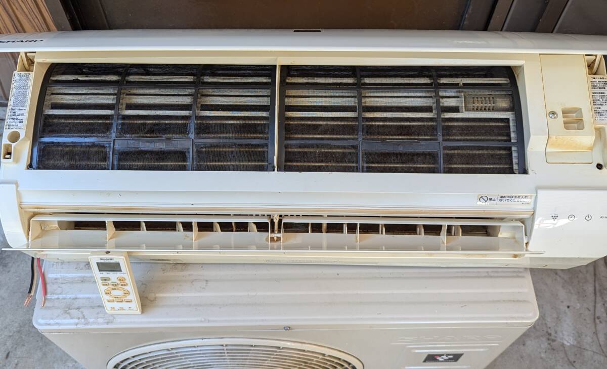 シャープ ルームエアコン AY-H40TD ～17畳 冷房4.0kW 暖房5.0kW プラズマクラスター7000 內(nèi)部清浄 シャワー気流 除濕 リモコン SHARP 