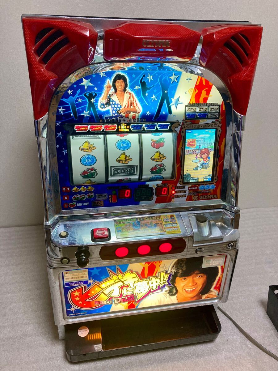 ヒデキに夢中!! パチスロ 4号機 動作品 設定キー オリンピア 引 ヒデキに夢中!! パチスロ 4号機 動作品 設定キー オリンピア 引