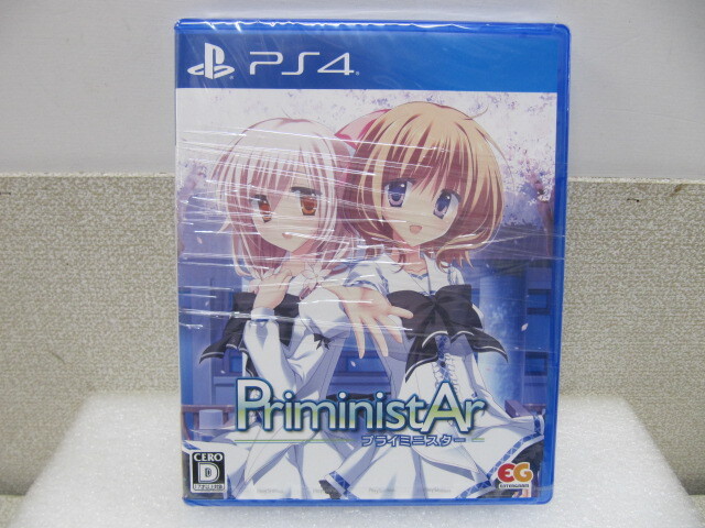 新品未開封 PS4 PriministAr プライミニスター 通常版