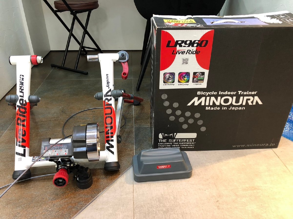 ◆MINOURA ミノウラ LiveRide LR960 サイクルトレーナー トレーニング機器 別売マグライザー付 現状品 中古◆14474★