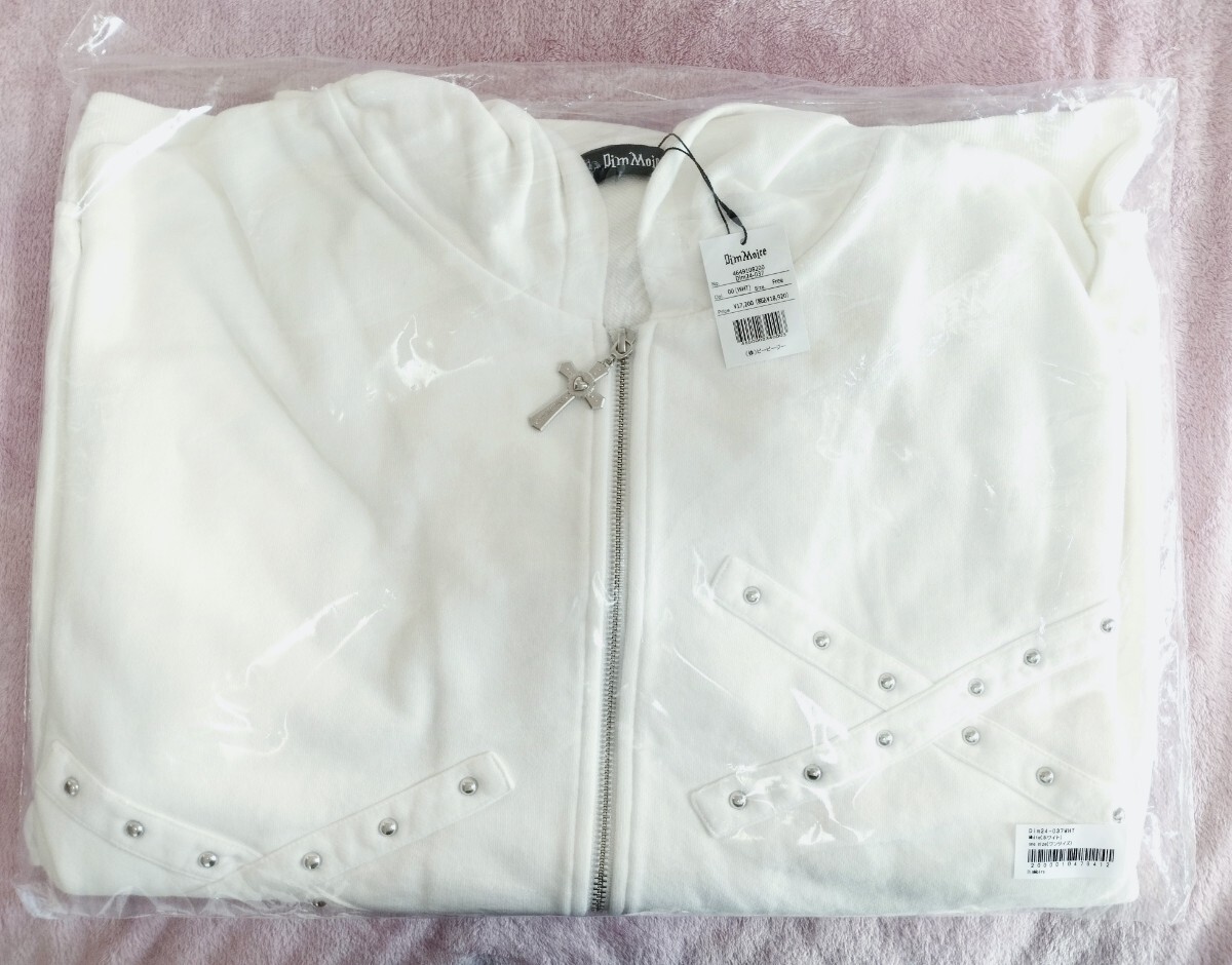 正規品 新品 Sickness パーカー【White】 白 ホワイト DimMoire 正規品 新品 Sickness パーカー【White】 白 ホワイト DimMoire
