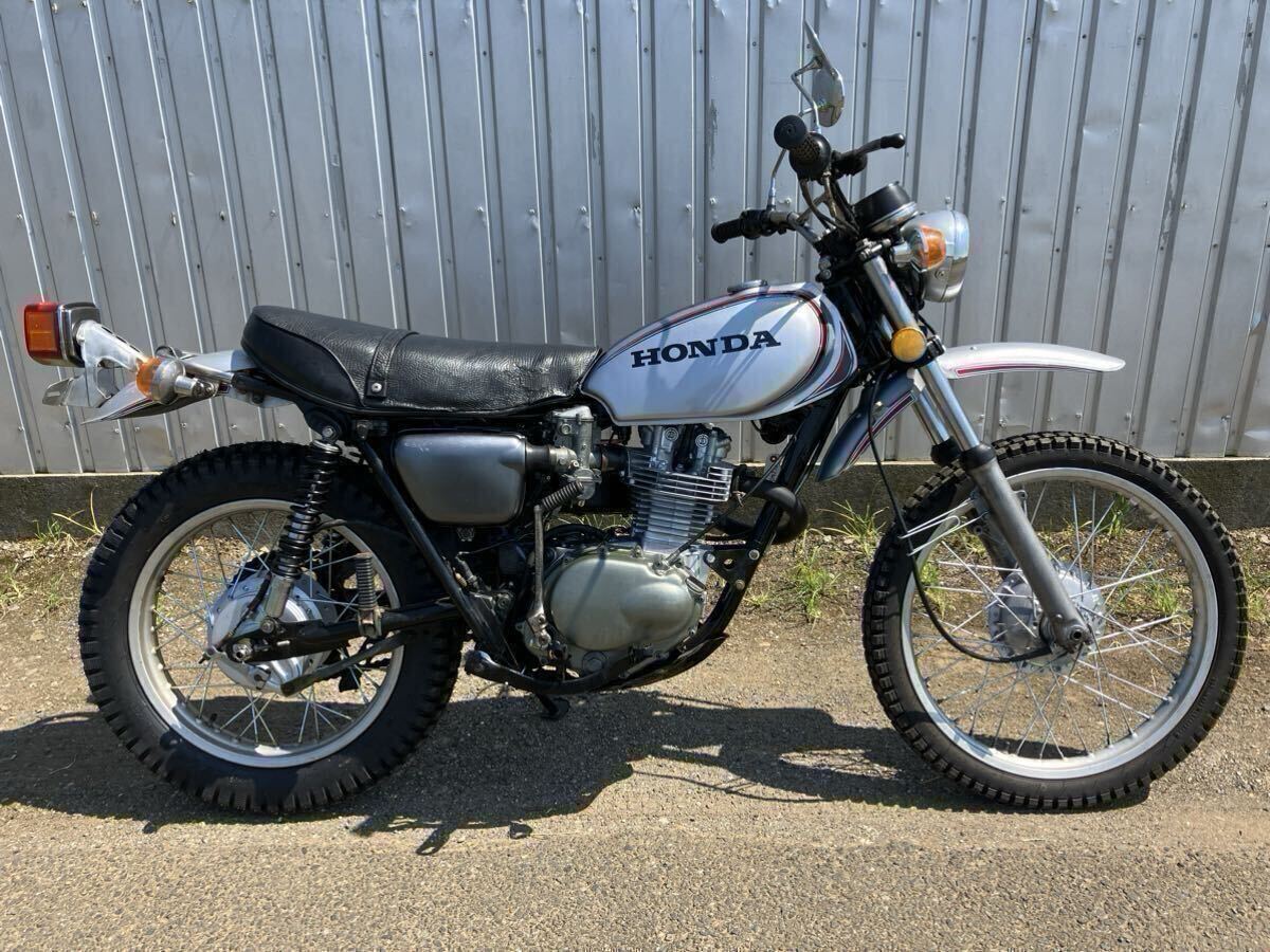 ホンダSL250S XL250K0 モトスポーツ250 ビンテージオフロード　レア車　昭和レトロ