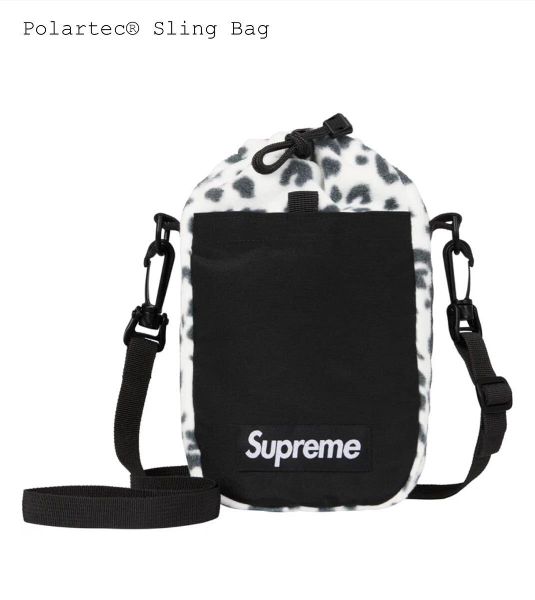新品】24FW Supreme Polartec Sling Bag Leopard シュプリーム 新品】24FW Supreme Polartec Sling Bag Leopard シュプリーム