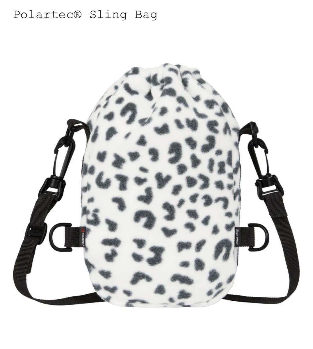 新品】24FW Supreme Polartec Sling Bag Leopard シュプリーム 新品】24FW Supreme Polartec Sling Bag Leopard シュプリーム