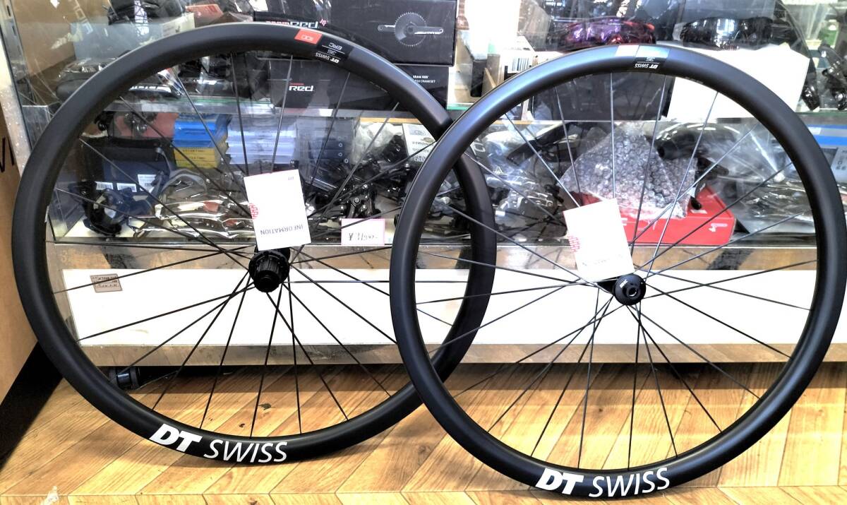 新品 DT SWISS DTS ERC 1100 ダイカット 35 前後セット