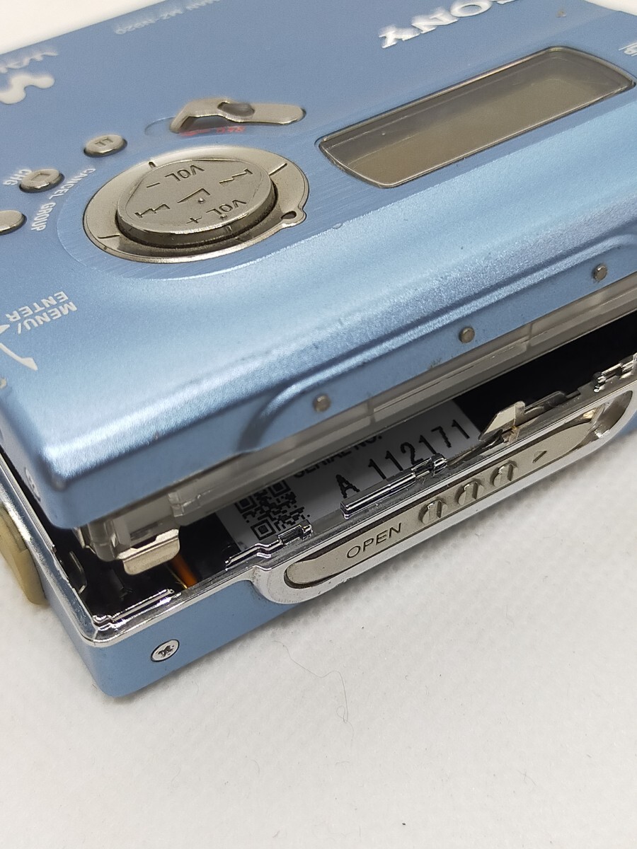 MDウォークマン SONY MZ-N920 ブルー リモコン付き WALKMAN