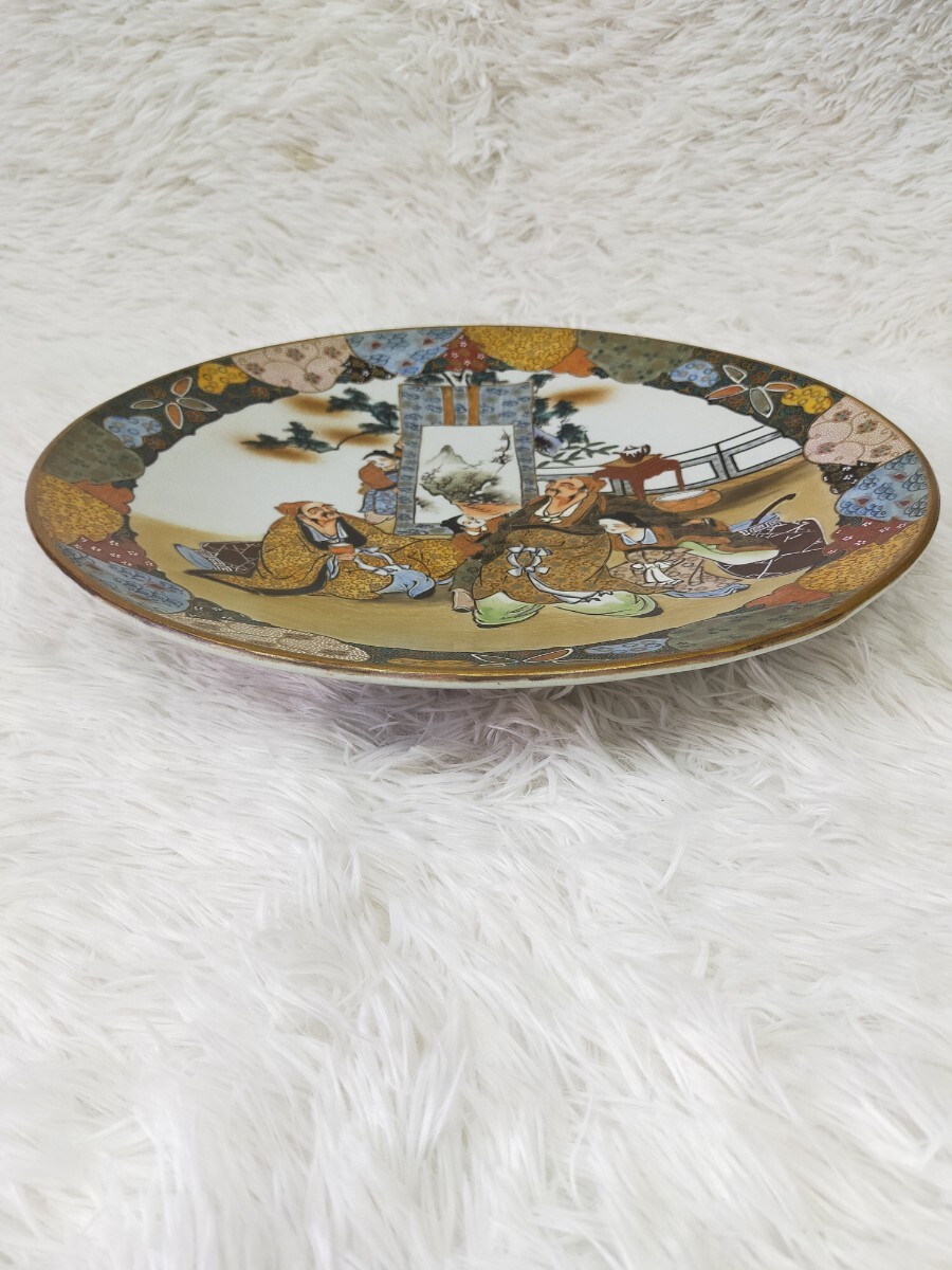 古九谷造 金襴手 金彩色絵細密絵付 布袋像 古陶磁製 薩摩焼 骨董品 古美術品 古九谷造 金襴手 金彩色絵細密絵付 布袋像 古陶磁製 薩摩焼