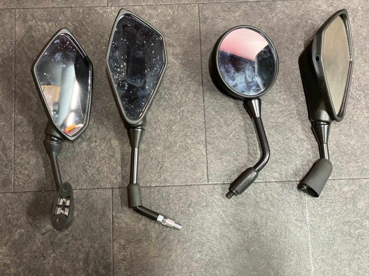 カワサキ Ninja 用 ZX-6R ZX6R / 他 純正 ミラー （17個） 中古