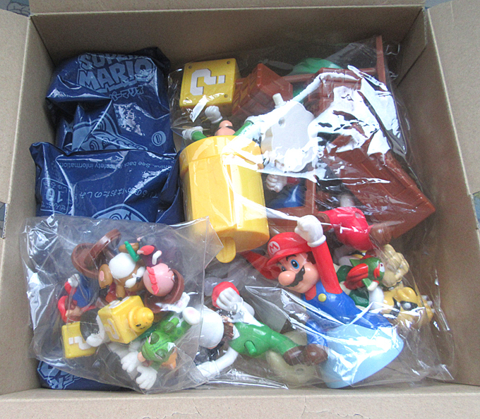 マリオ　いろいろまとめて ◆ ハッピーセット チョコエッグ プライズ品 ノベルティ ジャンクから新品まで Mario スーパーマリオブラザーズ