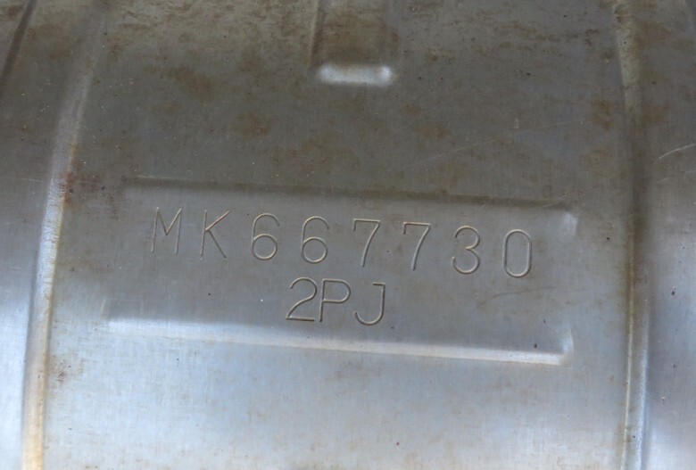 KY-136■キャンター　TKG-FDA20　平成24　平ボディ/4WD ■SCR　觸媒　MK667730 ■　中古　部品 