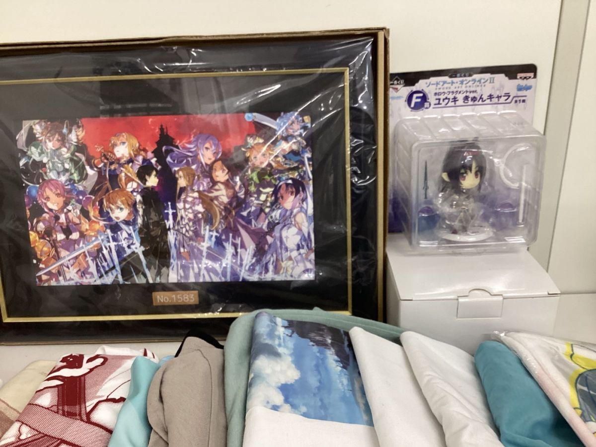 【同梱不可】 現状 ソードアート・オンライン SAO グッズ まとめ売り フィギュア、タオル、ラバーストラップ 他 【同梱不可】 現状 ソードアート・オンライン SAO グッズ まとめ売り フィギュア、タオル、ラバーストラップ 他