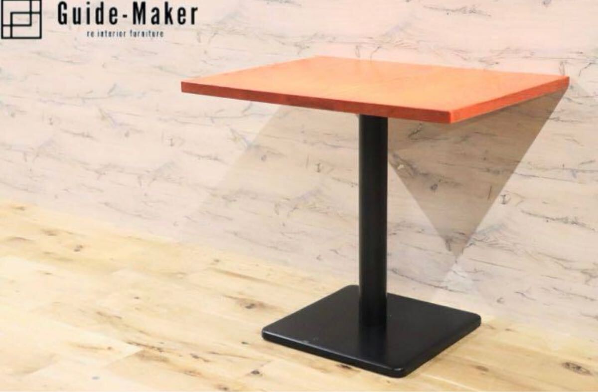 GMFH237B0.. промышленность / HIDAkitsu есть 9981 обеденный стол Cafe стол дуб материал чистота in пыль настоящий магазин инвентарь Cafe .. мебель 