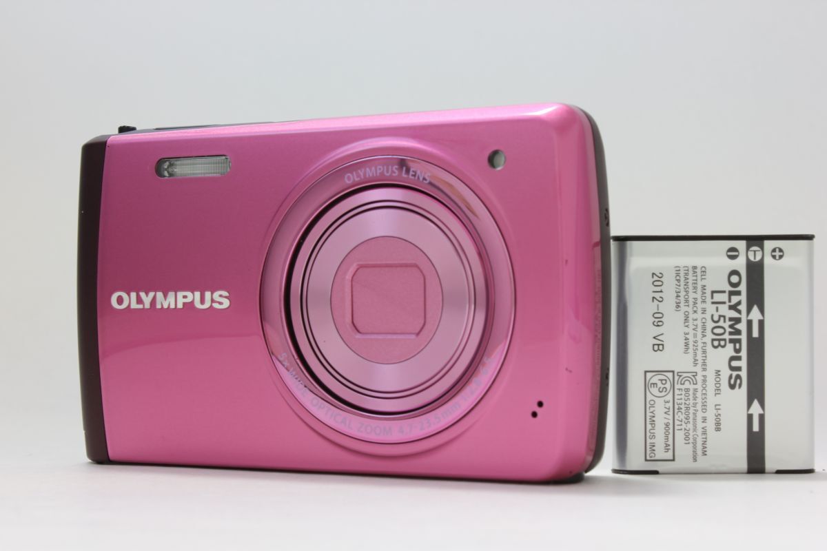 極美品✨人気のピンク✨OLYMPUS STYLUS VH-410【動作確認済み】 OLYMPUS STYLUS VH-410｜コンパクトデジタルカメラ｜オリンパス