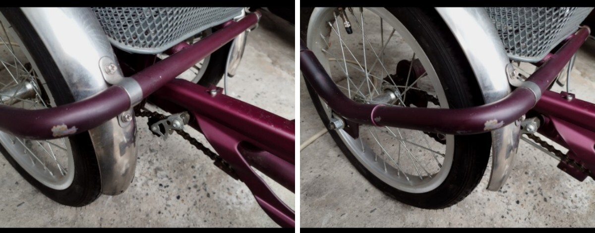 三輪自転車 大人用 ワンオーナー 短期使用品 現状渡し 引取希望 三輪自転車 大人用 ワンオーナー 短期使用品 現状渡し 引取希望