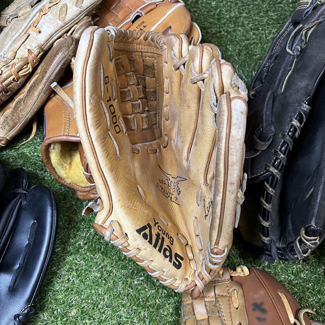 野球グローブ まとめ売り 21点セット ジャンク 野球チーム 子供用 大人