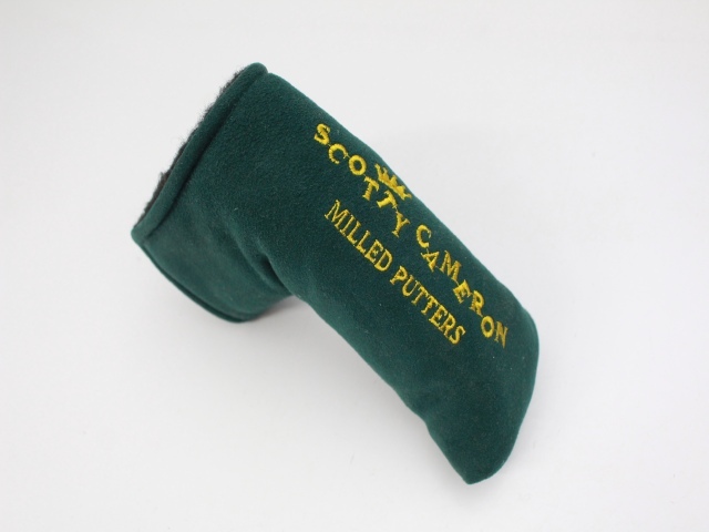 パターカバー　スコッティキャメロン　Milled Putters Green 0272