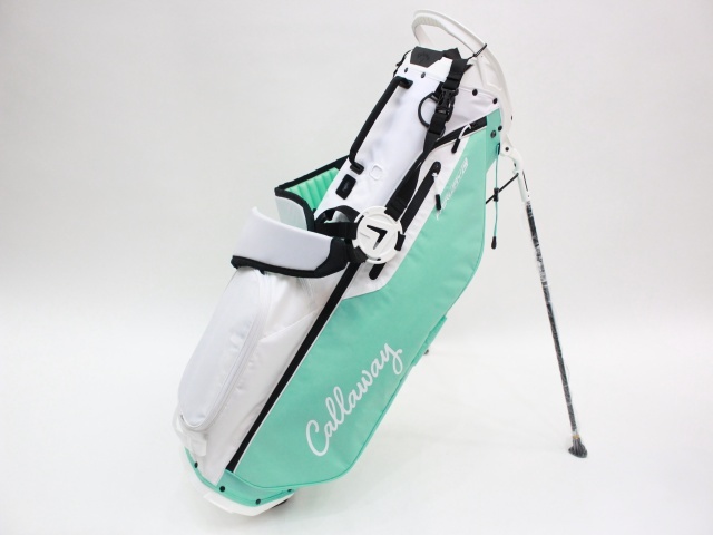 新品　日本未発売USモデル　スタンドバッグ　2024 Fairway C Stand Bag White/Aqua 3063