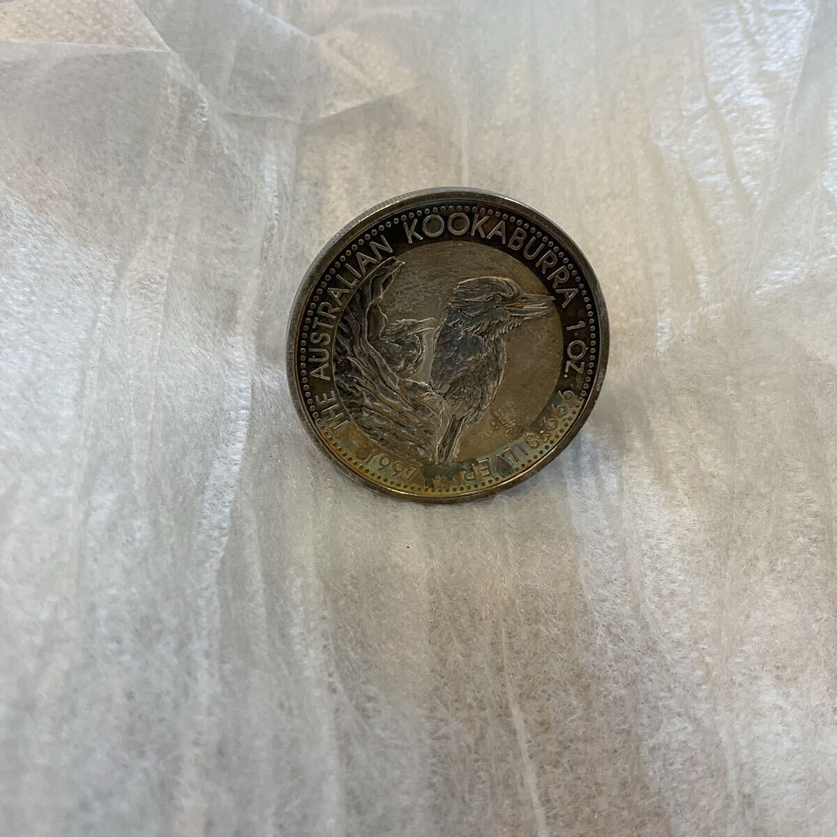 ☆オーストラリア カワセミ 1997年 1ドル銀貨 1オンス 1oz 純銀 ☆オーストラリア カワセミ 1997年 1ドル銀貨 1オンス 1oz 純銀