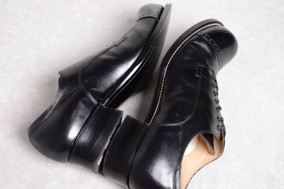 size25 5】【箱付き良品】AUTHENTIC SHOE&CO HIGH TOE SHOES size25 5】【箱付き良品】AUTHENTIC SHOE&CO HIGH TOE SHOES
