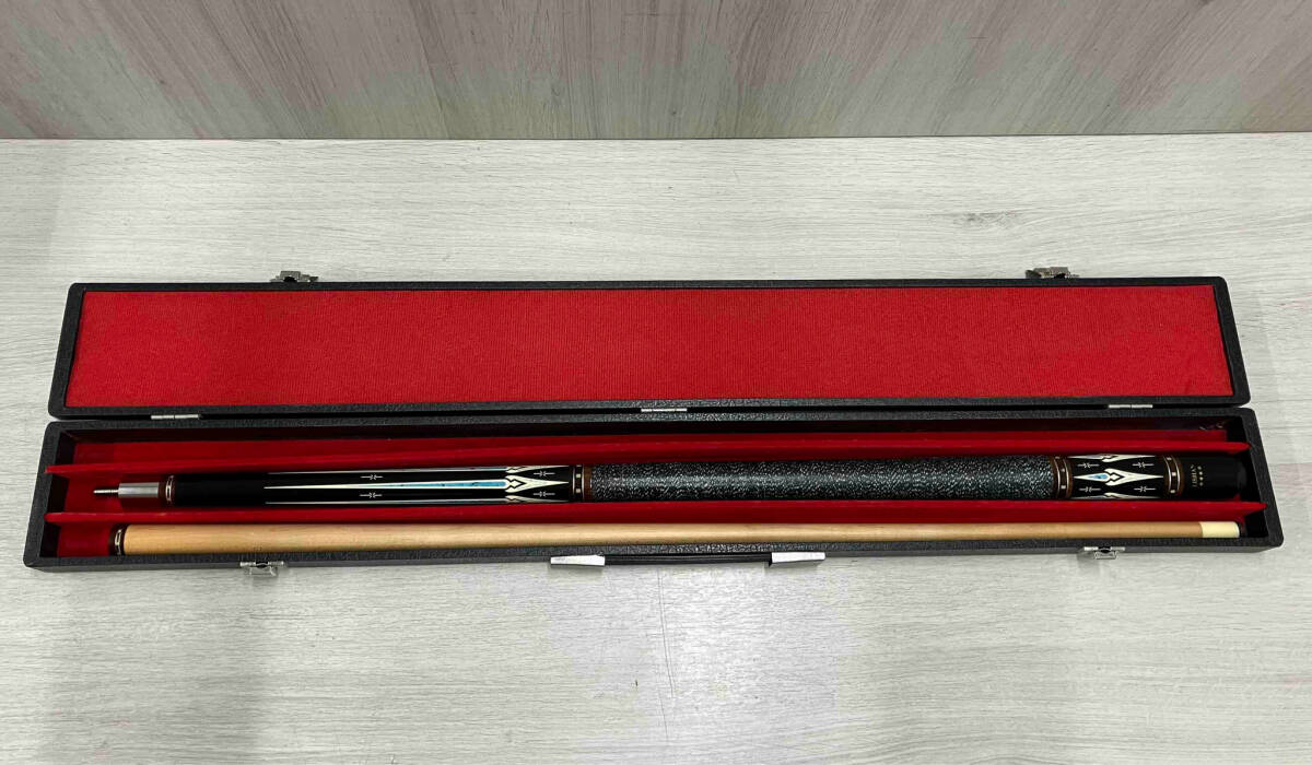 完璧わいふによる LISHAN リーシャン ハードケース 全長約149cm キュー ビリヤード ビリヤード