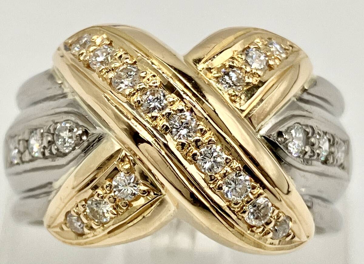 遺物の整理AU750/K18金0.5CT刻印入りダイヤモンドイヤリング 遺物の整理AU750/K18金0.5CT刻印入りダイヤモンドイヤリング