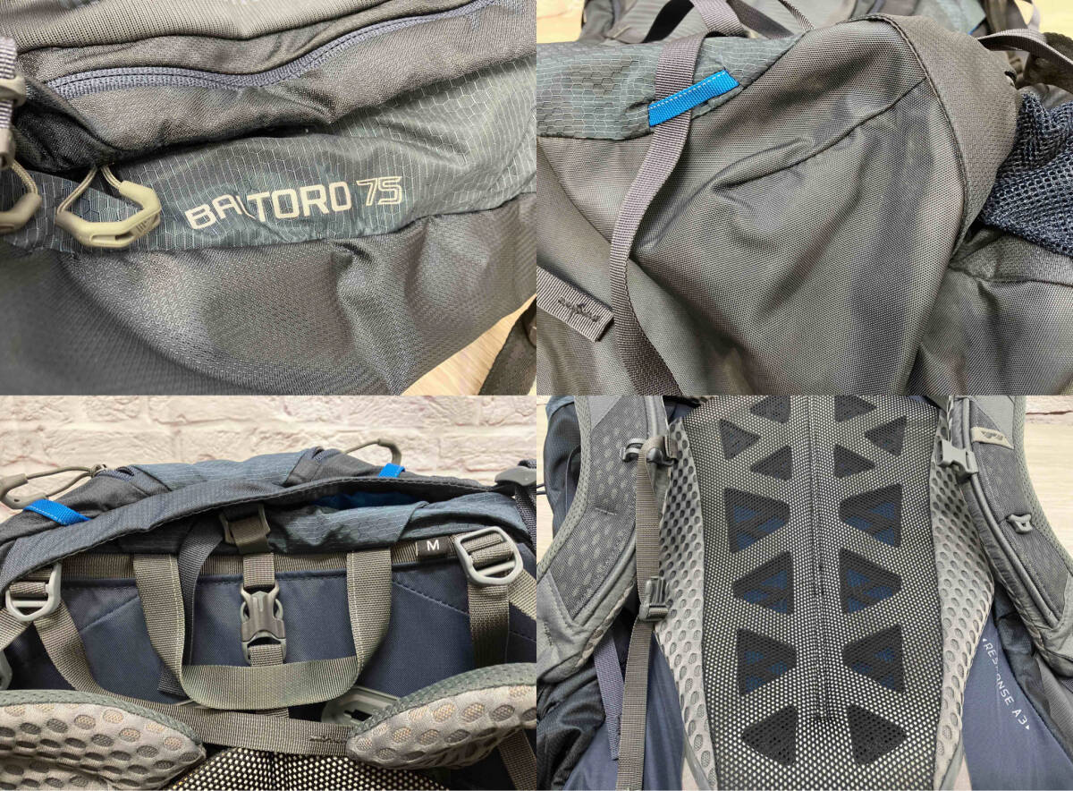 GREGORY グレゴリー BALTORO75 ネイビー ザック 店舗受取可 GREGORY グレゴリー BALTORO75 ネイビー ザック 店舗受取可