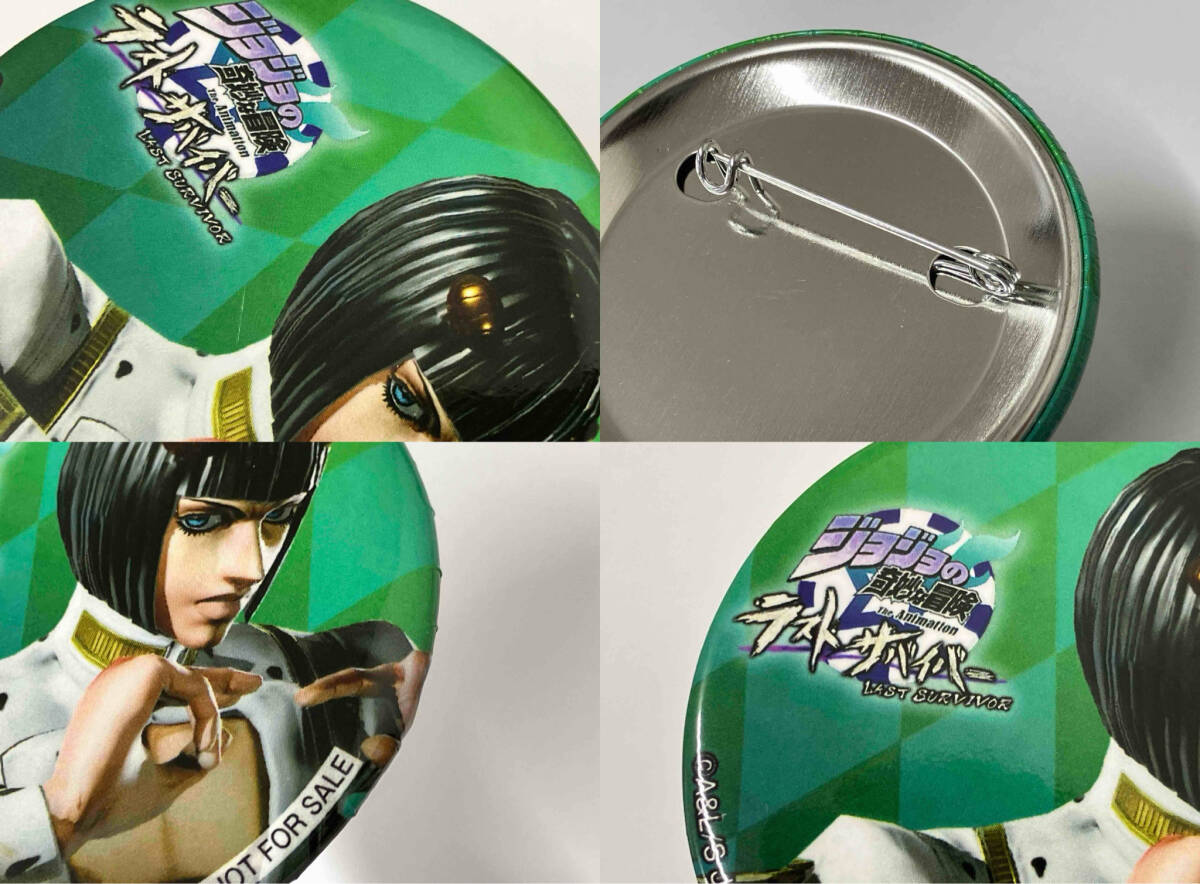 ジョジョの奇妙な冒険 ラストサバイバー ブチャラティ 缶バッジ ジョジョの奇妙な冒険 ラストサバイバー ブチャラティ 缶バッジ
