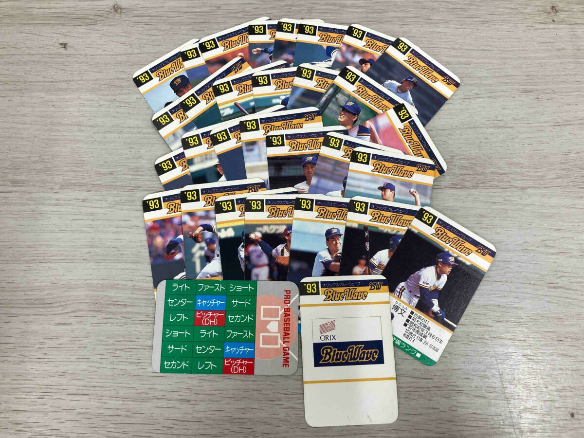 人気ブランドバ40代 '93年版プロ野球ゲーム タカラ PRO オリックス GAME BASEBALL オリックス・バファローズ
